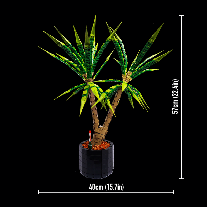 Dracaena Marginata - 1961 деталь MOC Dracaena Marginata Dragon